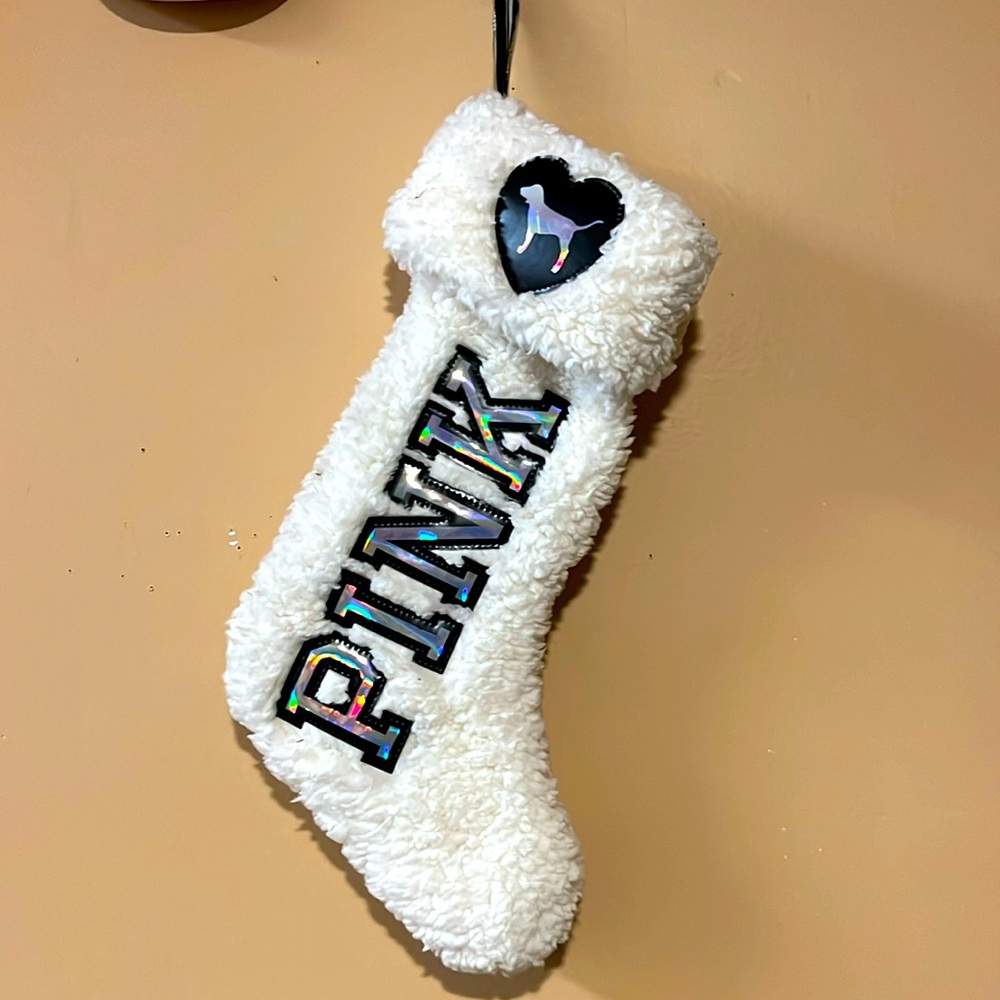 Pink stocking Sherpa